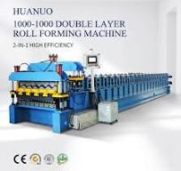 High-speed Automatic Color Roof Panel Roll Forming Machine, 50 M/min  Trapezoidal Roof Tile Making Machine