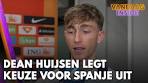 Dean Huijsen legt uit waarom hij niet voor Nederland maar ... - YouTube