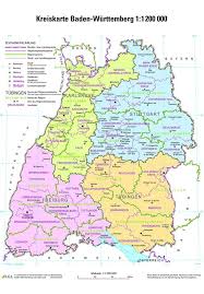 From cuckoo clocks to black forest gateau, from mercedes to porsche. Kreise Counties In Baden Wuerttemberg Germany Germany Map Genealogy Map Cartography Map