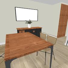 Plan 3d Decoration Interieure Decoration Maison Table Salle A Manger