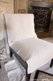 Slipcovering An Armless Accent Chair Confessions Of A Serial Do It Yourselfer Slipcovers For Chairs Upholstered Accent Chairs Slipper Chair Slipcover