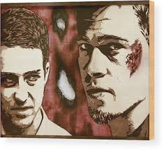 Fight Club Wood Prints and Fight Club Wood Art for Sale