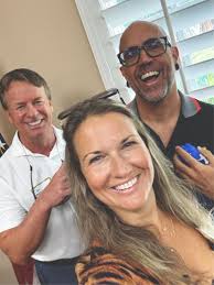 I had a wonderful time at the Norton Healthcare West Louisville Hospital  and Goodwill Industries of Kentucky Opportunity Campus block party with my  daughter and sister!