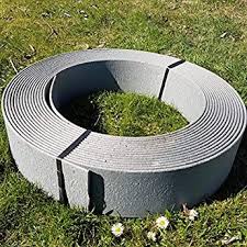 Stabile Rasenkante Beetumrandung Beeteinfassung Mahkante Profilkante Rakaflex Ca 14 Cm Hoch X 25 M Lang Grau Tuinieren Tuin Kleine Tuinen