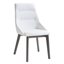 This dining chair with high gloss grey frame gives your dining space a touch of contemporary beauty. Siena White Modern Dining Chair By Whiteline Eurway