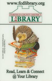 Library Card From Fairfield Country District Library In Ohio Library Card Library Local Library