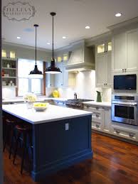 Jillian Harris Two Tone Kitchen Design With Light Gray Shaker Kitchen Cabinets Charco Kitchen Cabinets Color Combination Kitchen Cabinet Design Home Kitchens