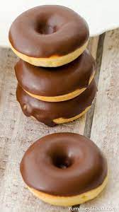 Donuts With Chocolate Topping Recipe Homemade Donuts Recipe Delicious Donuts Desserts