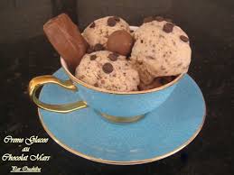 Creme Glacee Au Chocolat Et Mars Amour De Cuisine Recette Creme Glacee Au Chocolat Gozleme Creme Glacee