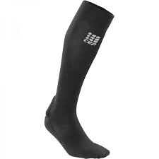 Cep Herren Compression Run Achilles Support Kompressionssocken In Schwarz Grau Wo596
