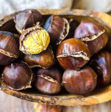 Learn How To Roast Chestnuts In The Oven For A Holiday Season Treat That Is Buttery And Slightly Sweet Eat Them Roasted Chestnuts Chestnut Recipes Oven Roast