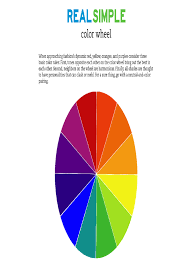 Color Wheel Chart Template 3 Free Templates In Pdf Word