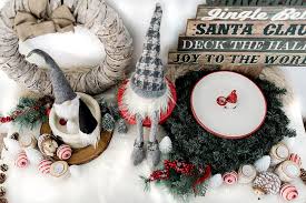 Because the gnomes are handmade, they will large woodland gnome tomte nisse house gnome original design by davincidoll designs 2018 collection. Entry Table Christmas Decorating Ideas Parties With A Cause