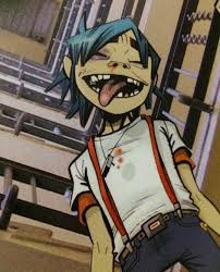 Другие ники с этим скином. Image About Gorillaz 2d In Wall Of Gorillaz By Silvana