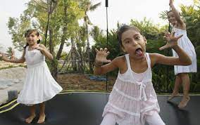 Well, this list is full of fun games for kids to play on the trampoline that will keep them bouncing, laughing and having a great time for hours and. 10 Games To Play On The Trampoline Guaranteed To Make The Kids Giggle