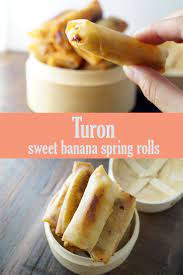 Turon Sweet Banana Spring Rolls New Kid On The Wok Recipe Banana Spring Rolls Spring Rolls Snacks