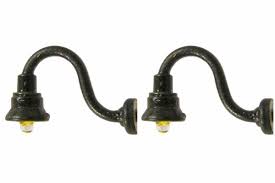 Light outdoor areas with ace hardware's selection of outdoor sconces and wall mounted lights. 00 Gauge 1930s Electric Wall Mounted Swan Neck Light