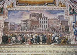 Peter's is filled with many masterpieces of renaissance and baroque art. Some More Images Of Old St Peter S Basilica In Rome Roger Pearse