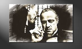 Chili cinema, player.pl, amazon prime video, nc+ go, hbogo.pl. Obraz Ojciec Chrzestny Moment 100x60cm