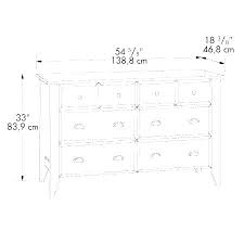 standard dresser size ispocetka info