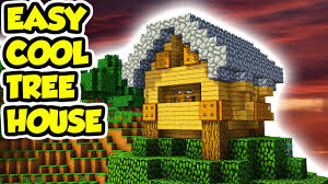 How to build a tree house tutorial (easy!)in this minecraft build tutorial i show you how to make a simple tree house that is fairly big yet super. Minecraft How To Build A Tree House Tutorial Easy Youtube