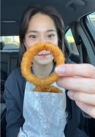 Delicious Mukbang with Johnny Rockets Onion Rings