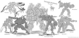 Farsight Enclaves-The Eight (my art) : rTau40K
