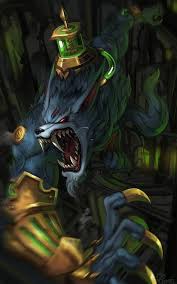 Warwick League Of Legends Campeoes De League Of Legends Arte Lobisomem Lobisomens