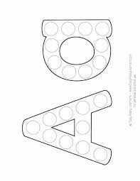 While using your favorite do a dot markers young learners will learn to recognize all the letters of the alphabet. Free Alphabet Do A Dot Printables Easy Peasy Learners