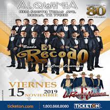 Su código postal 5, código postal 5 más 4 detallado se muestra abajo. Banda Recodo San Antonio Tickets Boletos Alquimia