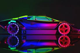 City animated digital wallpaper, cyberpunk, neon, night, building exterior. Hd Cars Motos Wallpapers Ultra Hd 4k Resolutions