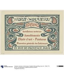 L'Art Nouveau. Siegfried (Samuel) Bing :: Kunstbibliothek ::  museum-digital:staatliche museen zu berlin