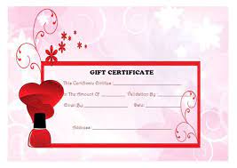 Manicure gift certificate templates can be customized and provides some space. Top 10 Specialized Manicure Gift Certificate Templates Demplates