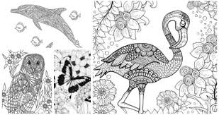 After choosing an image, children can decide on their own choice of colors and color in each picture individually. Coloring Pages For Adults 200 Free Designs Crafts On Sea