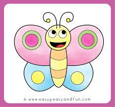 Coloring pages for kids can be a great way to see primary and secondary colors in action brightening up a piece of paper! How To Draw A Butterfly Step By Step For Kids Easy Peasy And Fun