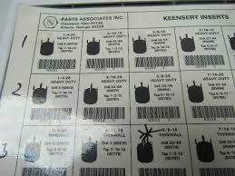 Keensert 743 Thread Repair Insert W Key Lock 19 Sizes W Out Driver Tool