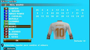 Real madrid will be using its own font for the uefa champions league and other matches played outside the auspices of la liga. Fix Font Number Real Pes 2019 2020 Ppsspp Textures Hd Facebook