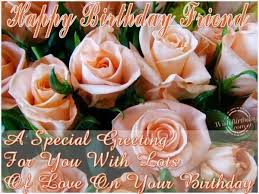 Happy birthday friend flowers images. Rose Happy Birthday Flowers Images For Facebook Foto Images