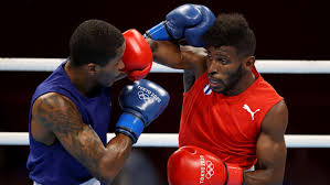 Classy andy cruz won cuba's fourth olympic boxing gold in tokyo with a tough victory over the american keyshawn davis on sunday. R9q Q4liwlljlm
