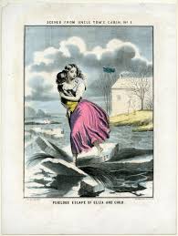 He retired from the stage in 1867. Scenes From Uncle Tom S Cabin No 1 Graphic Perilous Escape Of Eliza And Child Library Company Of Philadelphia Digital Collections