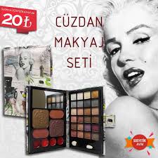 Cuzdan Makyaj Seti Makyaj Rujlar Far