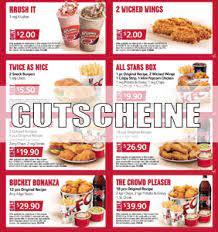 Hier bekommt ihr jetzt 55% rabatt im onlineshop von kfc findet. Kfc Gutscheine Juli August 2021 Neue Kostenlose Coupons Von Kfc