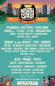 Track favorite artists · best app for tickets · view from seat North Coast Music Festival Reveals Initial 2017 Lineup