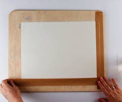 Please read:note this is called: Stretching Watercolour Paper For A Better Painting Experience Jackson S Art Blog