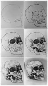 How To Draw A Skull Click On The Link Easy Skull Drawing Step By Step Click On The Link New Easy Skull Drawings Skull Drawing Sketches Skull Drawing
