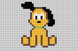 Pluto Pixel Art Pixel Drawing Pixel Art Easy Pixel Art