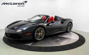 The ferrari 488 spider is the natural successor to the highly acclaimed 458 spider, which blew strangely, the 488 spider was not originally available in ferrari red: 2016 Ferrari 488 Spider For Sale In Norwell Ma 218487 Mclaren Boston