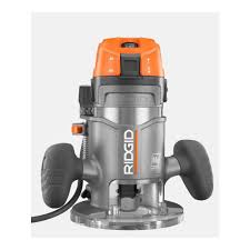 Ridgid 11 Amp 2 Hp 1 2 In Corded Fixed Base Router R22002 The Home Depot Woodworking Tools Woodworking Tools For Sale Ridgid Tools