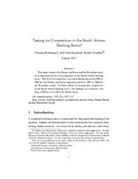 Nedcor investment bank holdings is a south african investment bank. Testing For Competition In The South African Banking Sector Munich Personal Repec Archive