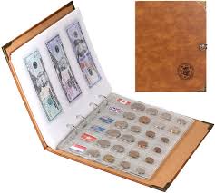5 out of 5 stars. Amazon Com Leather Coin Collection Book Holder With 172 Pockets Large Storage Coin Collection Supplies Album With 240 Pockets Paper Money Currency Sliver Dollar Pennies Quarter Coin Foreign Currency Office Products